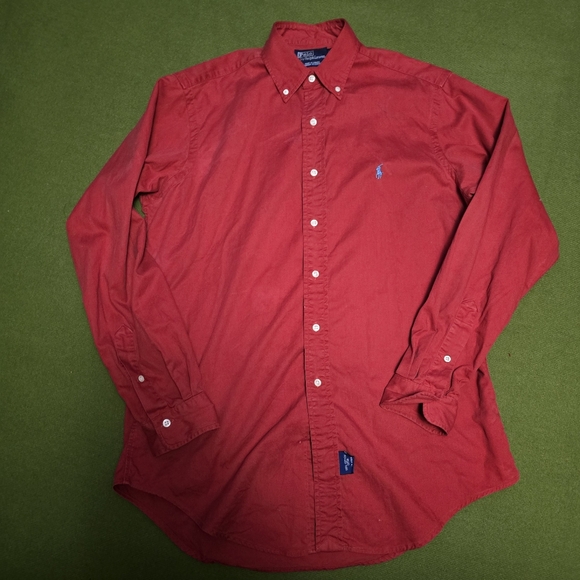 Polo Ralph Lauren Other - Polo by Ralph Lauren Men's Vibrant Red Button-Down Shirt